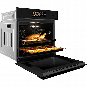 картинка Электрический духовой шкаф с функцией пароварки Hiberg S-VM 6415 B SMART 