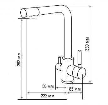 картинка Смеситель Gerdamix DORADO (GR)  картинка Смеситель Gerdamix DORADO (GR)
