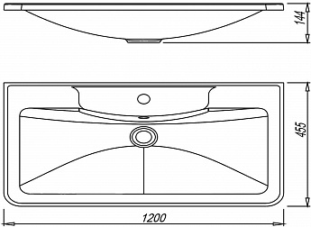 картинка Раковина Florentina АЛЛЕГРО 1200 
