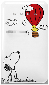 картинка Отдельностоящий холодильник Smeg FAB10RDSN5 Snoopy 