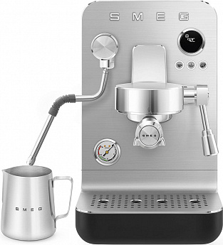 картинка Кофемашина Smeg EMC02BLMEU черная 