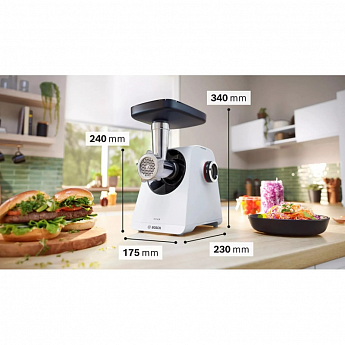 картинка Мясорубка Bosch MFWS420W 