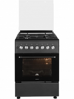 картинка Газовая кухонная плита Nord GG 6064 Gd графит 