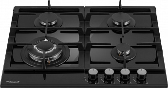 картинка Газовая варочная панель Weissgauff HGG 641 BGh Nano Glass 
