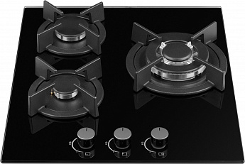 картинка Газовая варочная панель Weissgauff HGG 451 BGh Nano Glass 