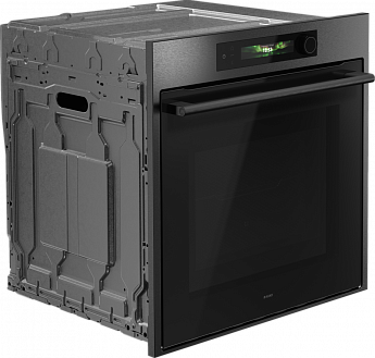 картинка Электрический духовой шкаф с функцией СВЧ Asko OCM66BSH черный 