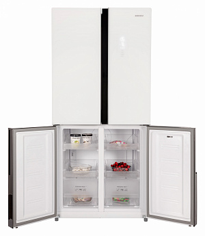 картинка Отдельностоящий холодильник Nordfrost RFQ 510 NFGW INVERTER 