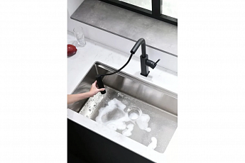 картинка Смеситель LONGRAN Techno LM2186, Black 