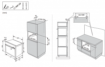 картинка Электрический духовой шкаф с функцией СВЧ Asko OCM64GSH графит 