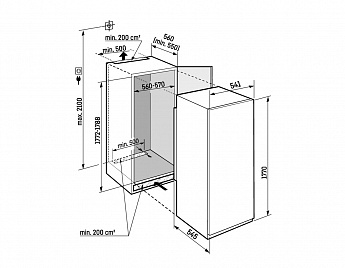 картинка Встраиваемый холодильник Liebherr IRSe 1784-PB 