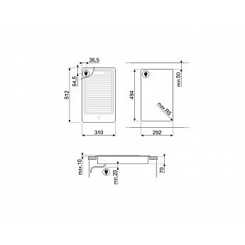 картинка Гриль электрический Smeg PGF30B 