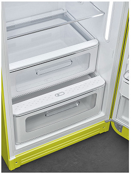 картинка Отдельностоящий холодильник Smeg FAB28RLI5 лайм 