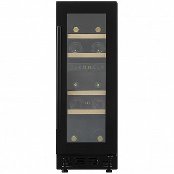картинка Встраиваемый винный шкаф Krona BADEN 82/17 BL  картинка Встраиваемый винный шкаф Krona BADEN 82/17 BL