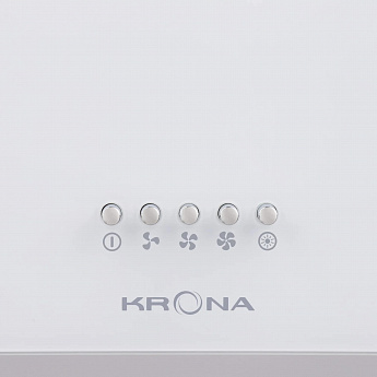 картинка Кухонная вытяжка Krona HELGA 600 white PB 