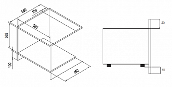 картинка Микроволновая печь встраиваемая Weissgauff HMT-225 Touch Grill 