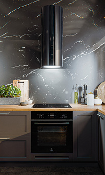 картинка Кухонная вытяжка Lex TORO 350 BLACK 