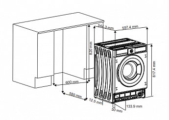 картинка Стиральная машина Jacky's JW B0722W 