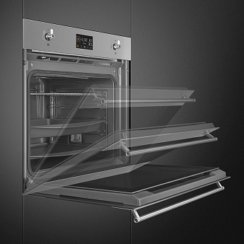 картинка Электрический духовой шкаф Smeg SOP6302TX  