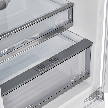картинка Встраиваемый холодильник Maunfeld MBF17754NFWHGR LUX Inverter 