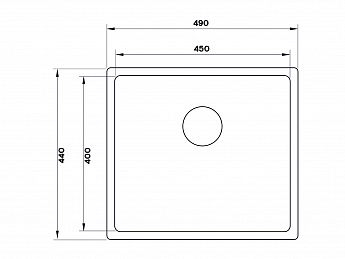 картинка Мойка Longran TECHNO TEB450.400-GT10P 