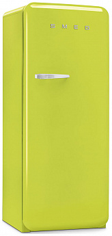 картинка Отдельностоящий холодильник Smeg FAB28RLI5 лайм 