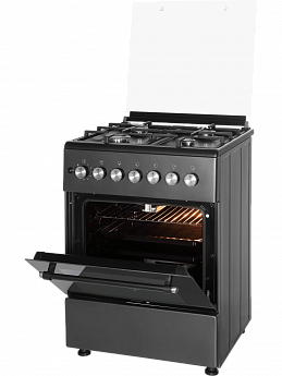 картинка Газовая кухонная плита Nord GG 6064 Gd графит 