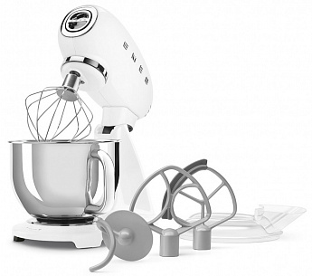 картинка Миксер планетарный Smeg SMF05WHEU белый 