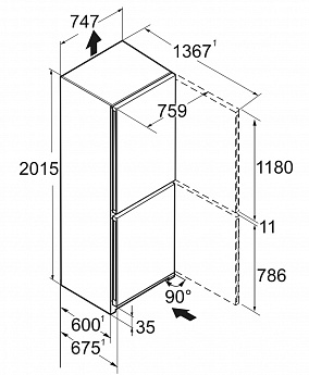 картинка Отдельностоящий холодильник Liebherr CNSFD 7723 