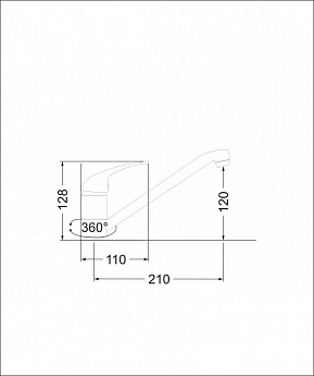 картинка Смеситель Emar EC-3009 