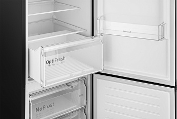 картинка Отдельностоящий холодильник Weissgauff WRK 2010 D Inverter NoFrost Black 