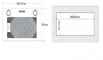 картинка Кухонная вытяжка Nord FB 6060 X 