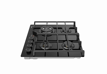 картинка Газовая варочная панель Midea MG697TTGB черная 
