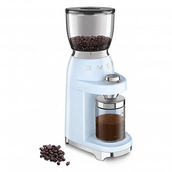 картинка Кофемолка Smeg CGF01PBEU 