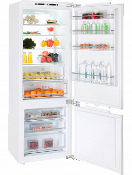 картинка Встраиваемый холодильник Hiberg i-RFCB 520F NFW 