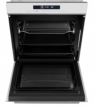 картинка Электрический духовой шкаф с СВЧ Maunfeld MEOR7217SMW 