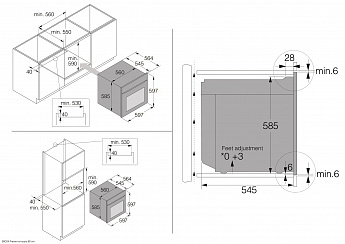 картинка Электрический духовой шкаф с функцией СВЧ Asko OCM66GSH графит 
