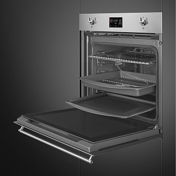 картинка Электрический духовой шкаф Smeg SOP6302TX  