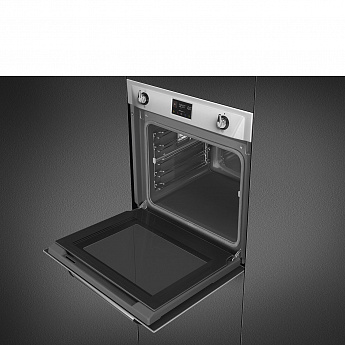 картинка Электрический духовой шкаф с функцией пара Smeg SOP6902S2PX 