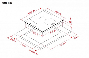 картинка Варочная панель Monsher MHI 4515 