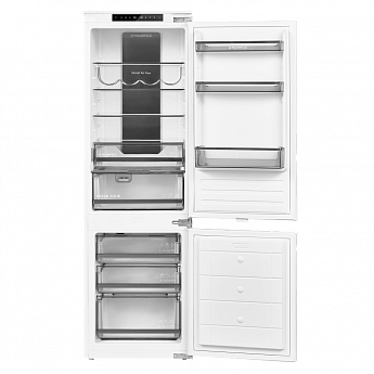 картинка Встраиваемый холодильник Maunfeld MBF17754NFWHGR LUX Inverter 