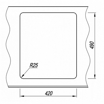 картинка Мойка для кухни Florentina ПЬЕМОНТ 440 