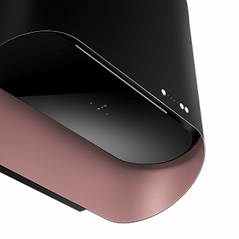 картинка Кухонная вытяжка настенная-тубус Maunfeld GUNA 60 розовое золото 