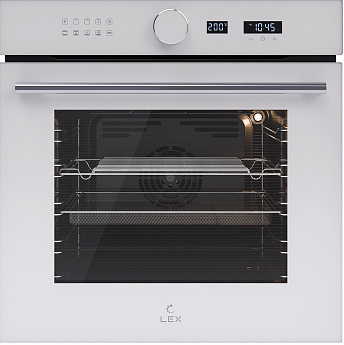 картинка Электрический духовой шкаф Lex EDM 1001 ONE WH белая 