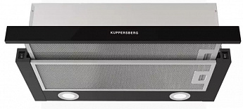 картинка Кухонная вытяжка Kuppersberg SLIMHIT 60 BG чёрная 