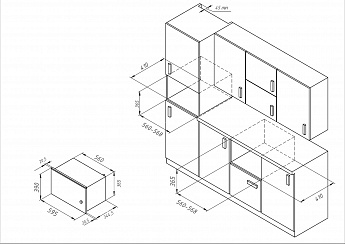 картинка Микроволновая печь Monsher MMH 2050 B 