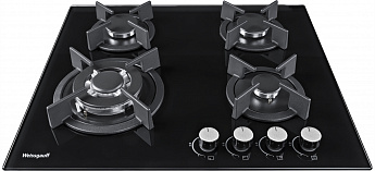 картинка Газовая варочная панель Weissgauff HGG 640 BG черный 