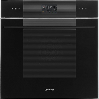 картинка Электрический духовой шкаф Smeg SOP6102S2PB3 стекло Deep Black 