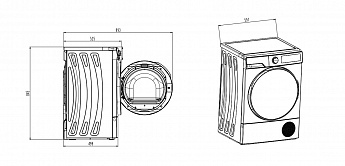 картинка Сушильная машина Delonghi DTD 795 H FABIO 