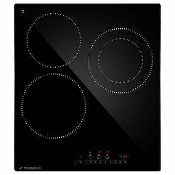 картинка Электрическая варочная панель Maunfeld AVCE4535SDBK 