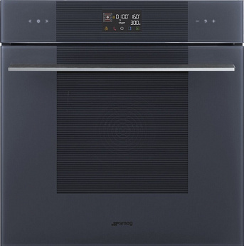 картинка Электрический духовой шкаф с СВЧ Smeg SO6102M2G Neptune grey 